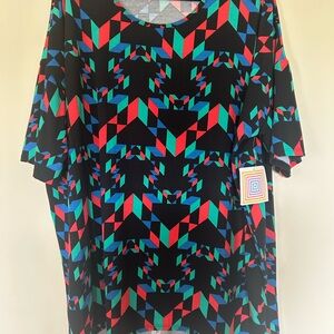 Geometric Patterned T-Shirt